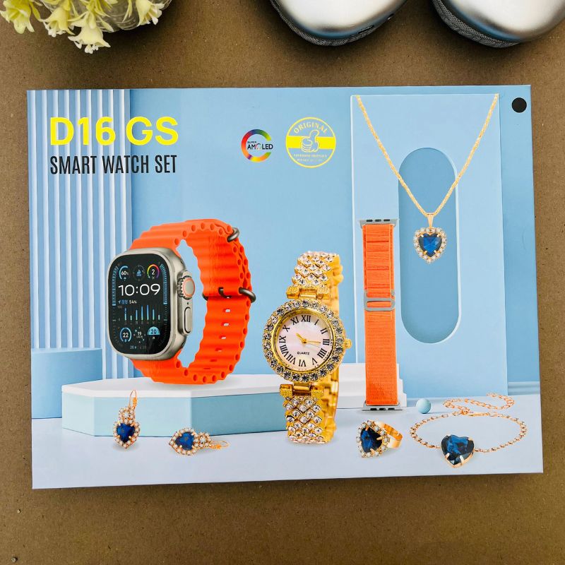 D16 GS LUXURY SMART WATCH SET