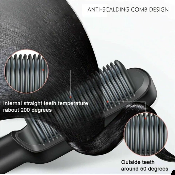 hair straightener comb