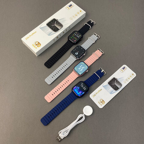 Z86 PRO MAX SMARTWATCH WITH 3 STRAPS
