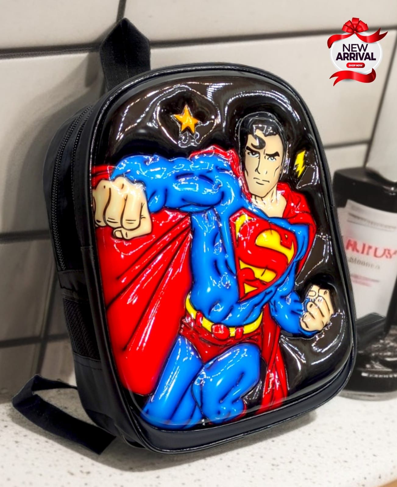 3D Character Kid's School Bag
