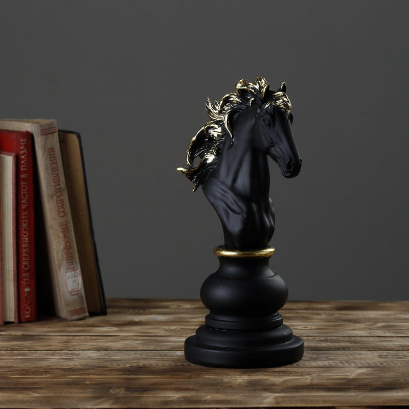 Queen King Horse Chess Decoration Gift