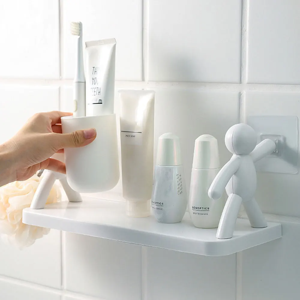 WALL MOUNTED ADHESIVE RACK
