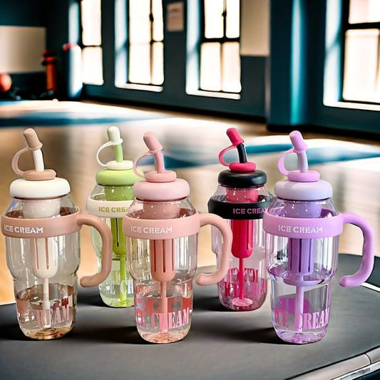 1200ML Large Capacity Cute Thumbler