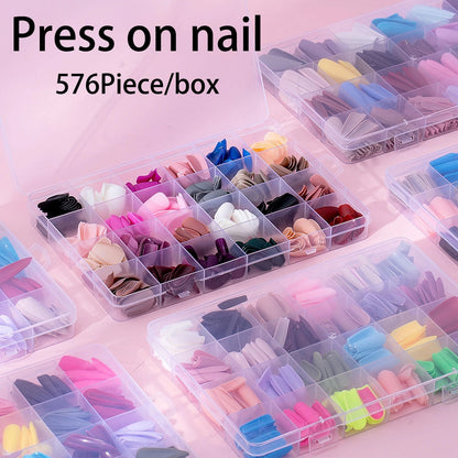 576 Pcs Nail Box