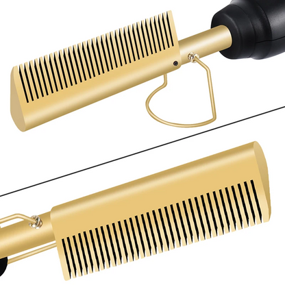 Hair Styling Comb Brush For Hair Temperature Electric Hair Straightener For Women