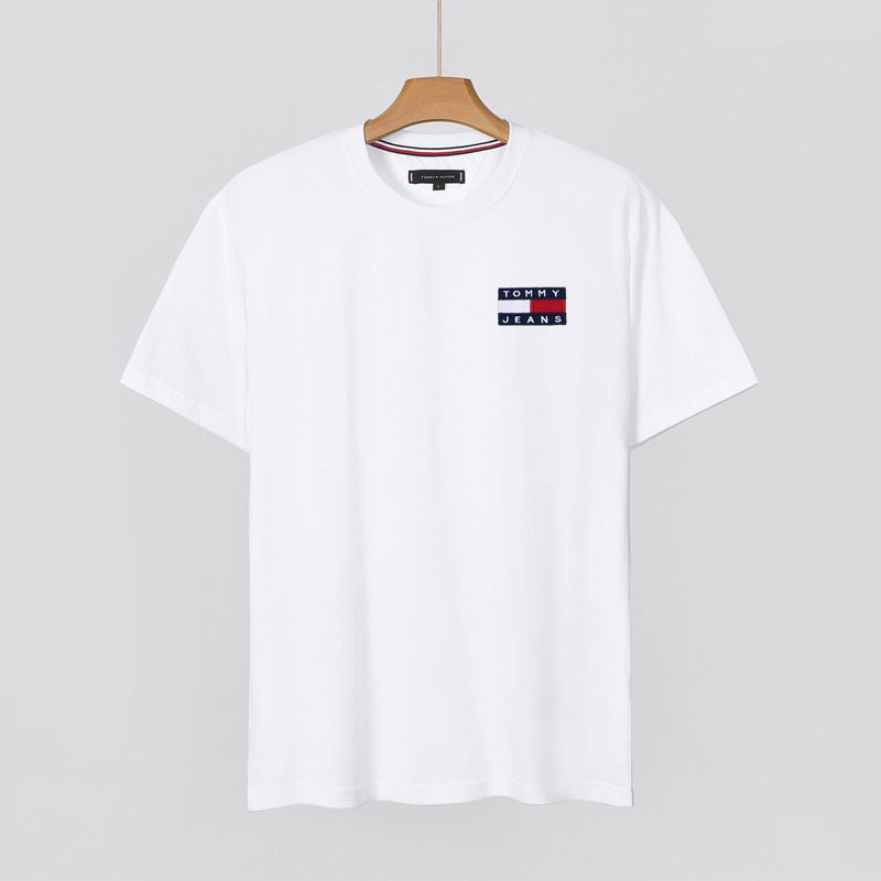 Pure Cotton Round Neck Slim Fit T-Shirt