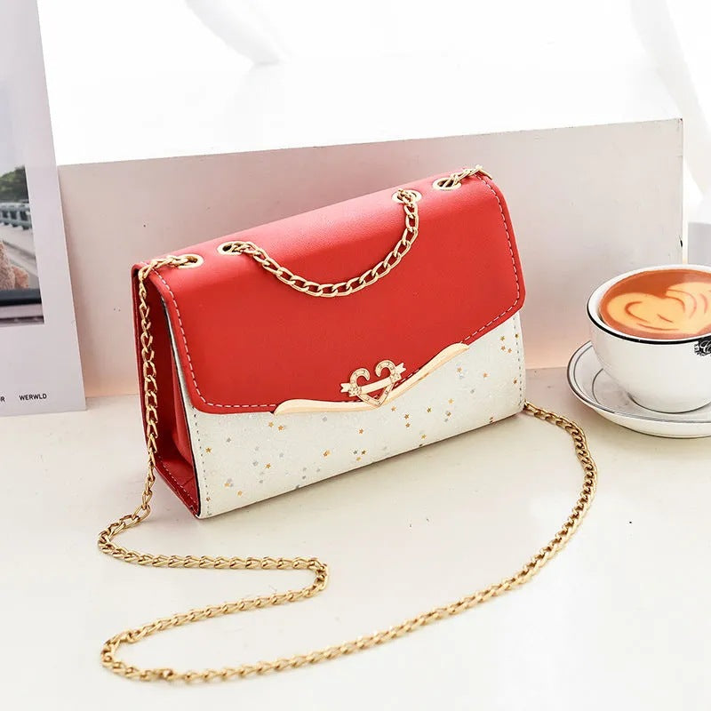 Net Red Small Bag Women&amp;#039;s Bag 2022 New Ins One-shoulder Messenger Bag Fashion Small Fragrance Bright Leather Chain Small Square Bag