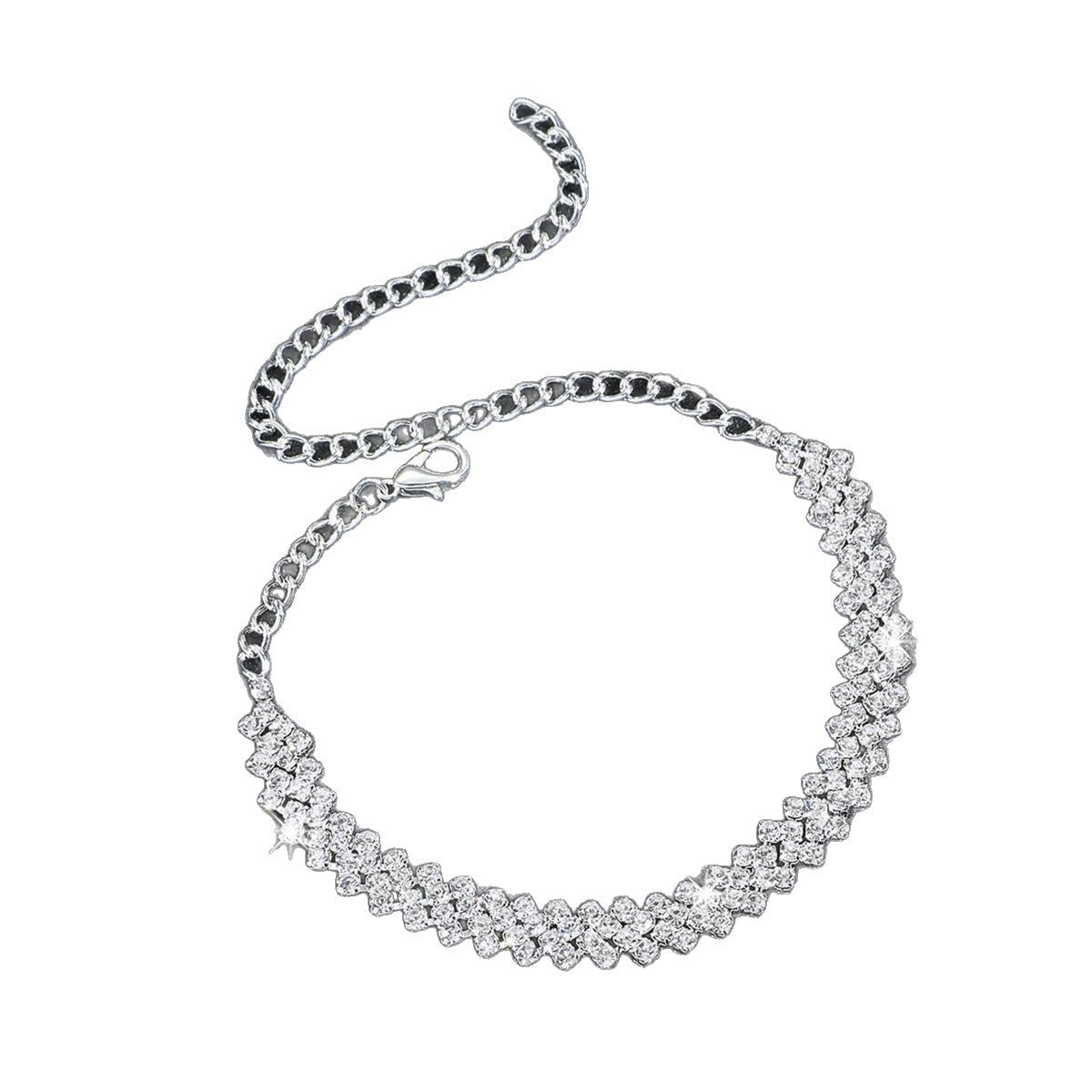 Popular Rhombus Bracelet Water Claw Chain