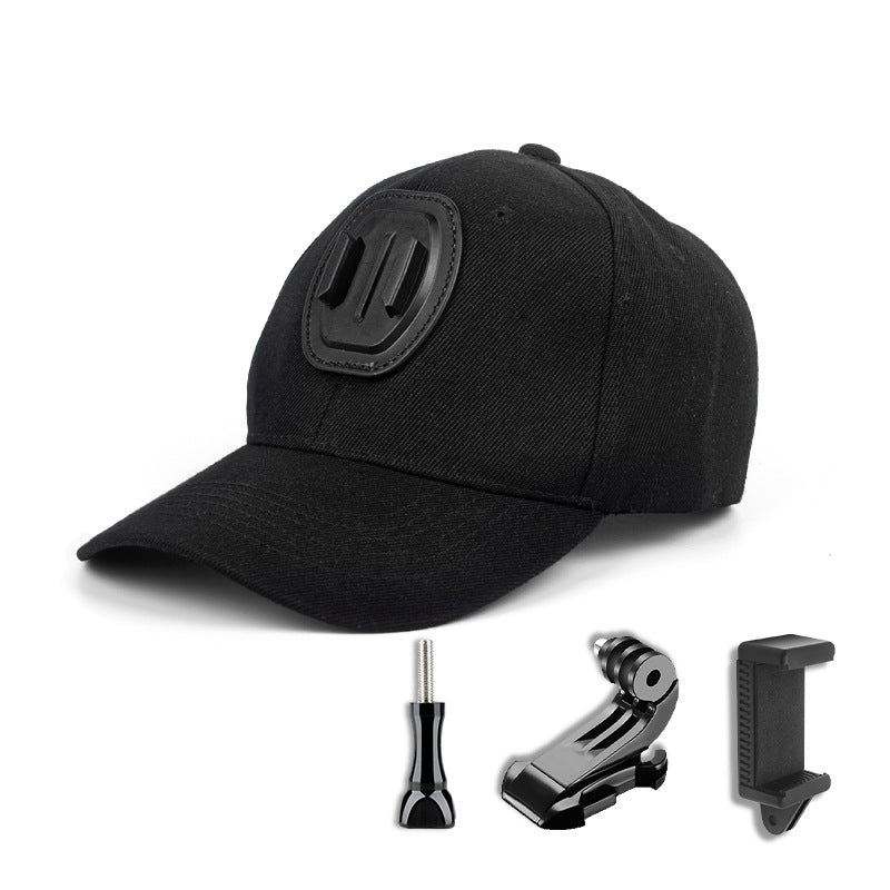 Mobile phone camera hat bracket set
