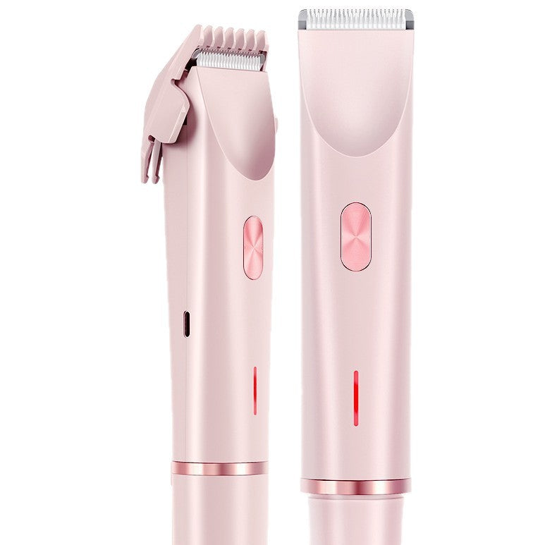 Women&#039;s Double-head Shaving Apparatus Private Trimming Shaving Apparatus Body Washing Dry And Wet Dual-purpose Hair Removal Apparatus