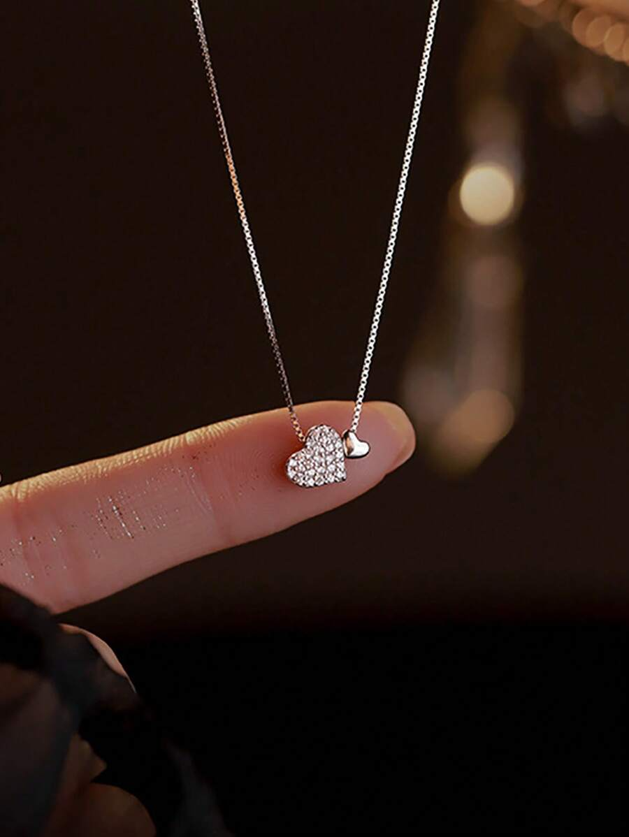 Love Necklace 18K Rose Gold Plated