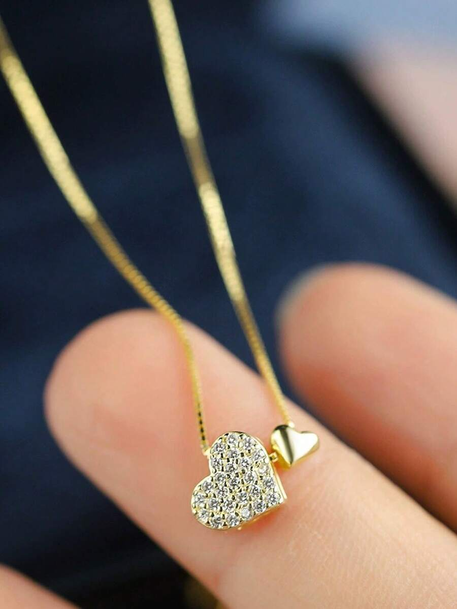 Love Necklace 18K Rose Gold Plated