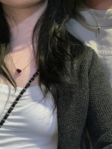 Heart & Sword Necklace