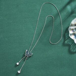 Butterfly Sweater Chain Celebrity Necklace