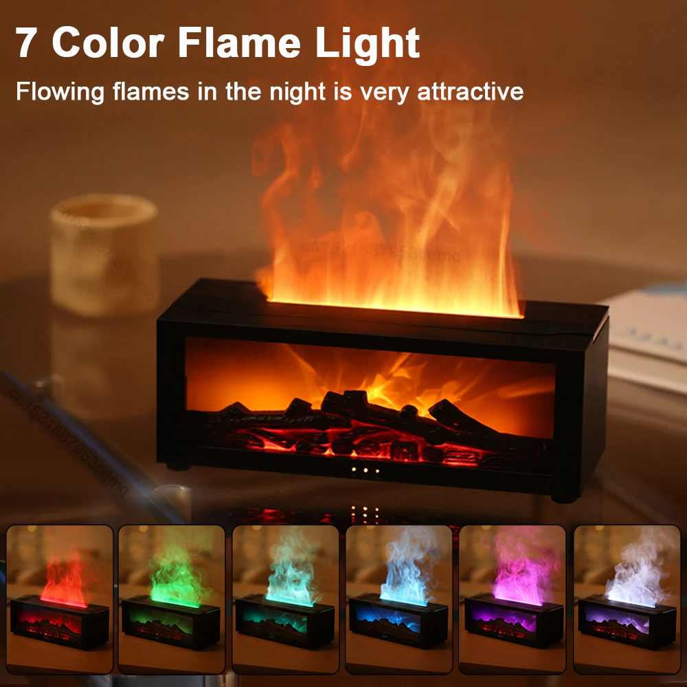 Fireplace Flame Humidifier 3D