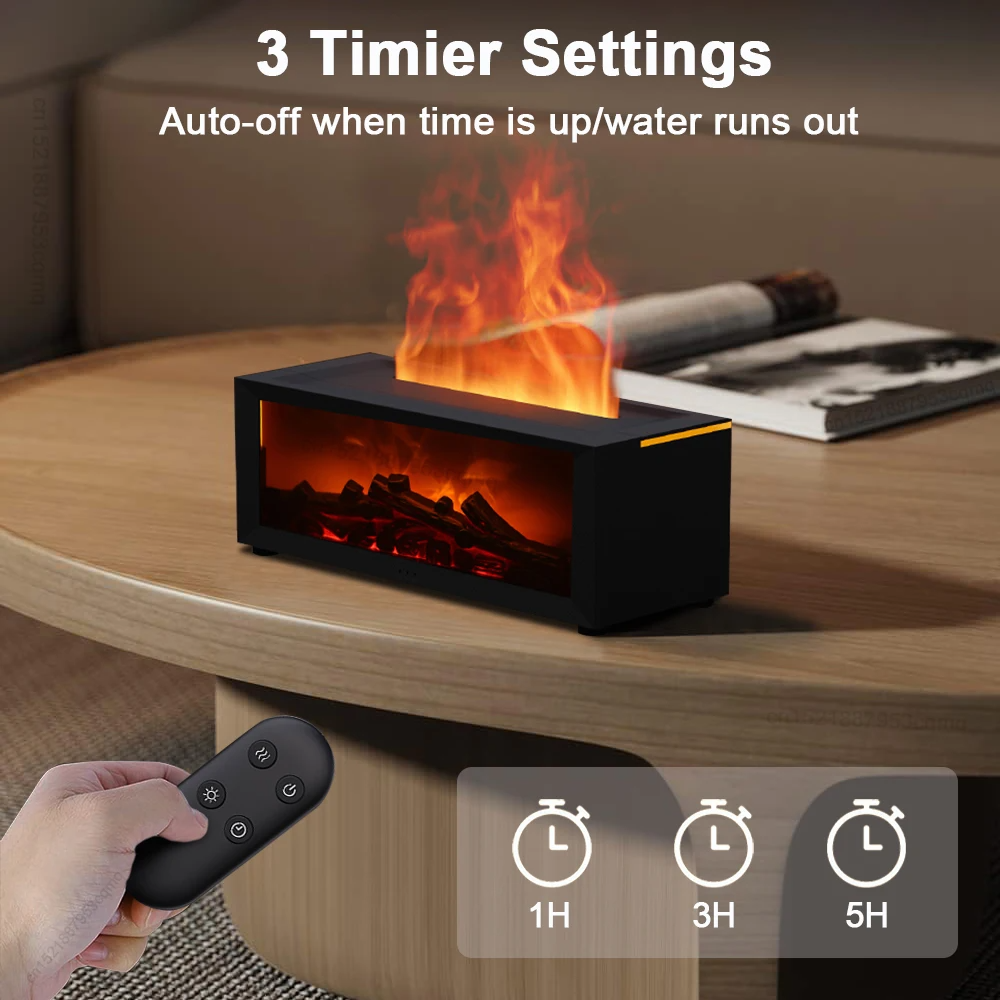 Fireplace Flame Humidifier 3D