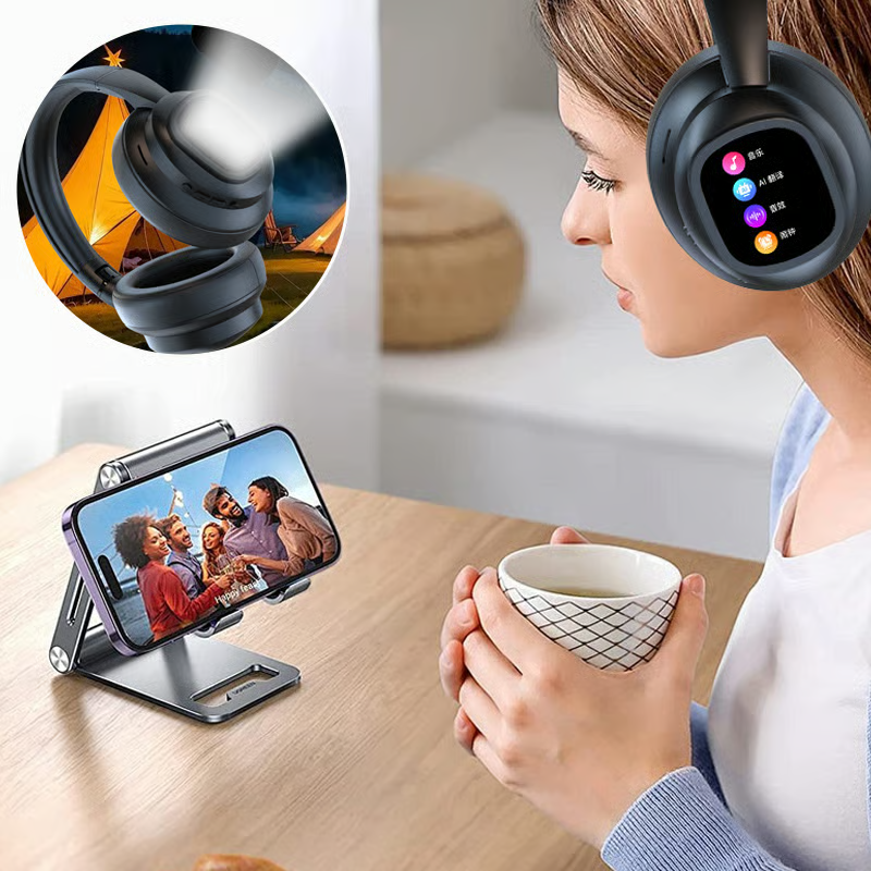 X1Pro Bluetooth Headset With Screen